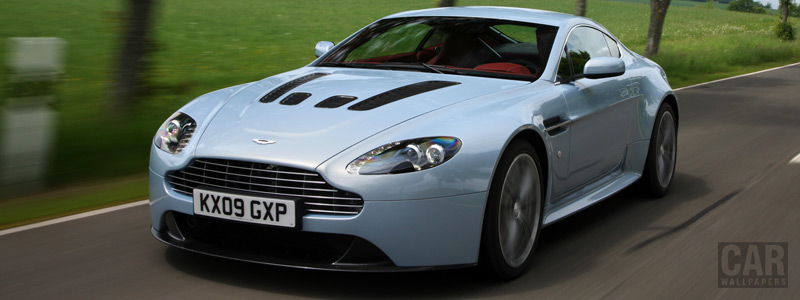   Aston Martin V12 Vantage Mako Blue - 2009 - Car wallpapers