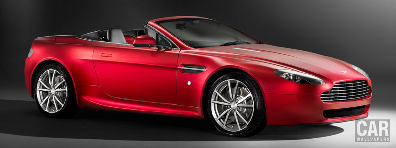   Aston Martin V8 Vantage Roadster - 2010 - Car wallpapers