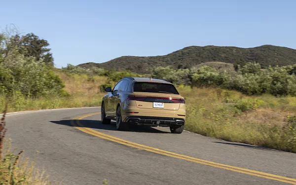 ���� ���������� Audi Q8 55 TFSI quattro S line (Sakhir Gold Metallic) US-spec - 2025