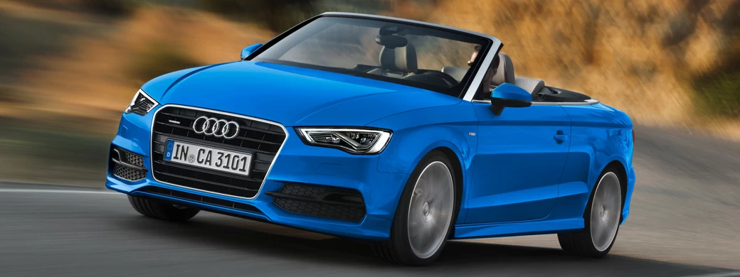  Audi A3 Cabriolet 2.0 TFSI S-Line quattro - 2013 - Car wallpapers
