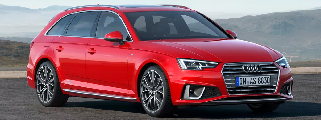   Audi A4 Avant S line competition - 2018 - Car wallpapers