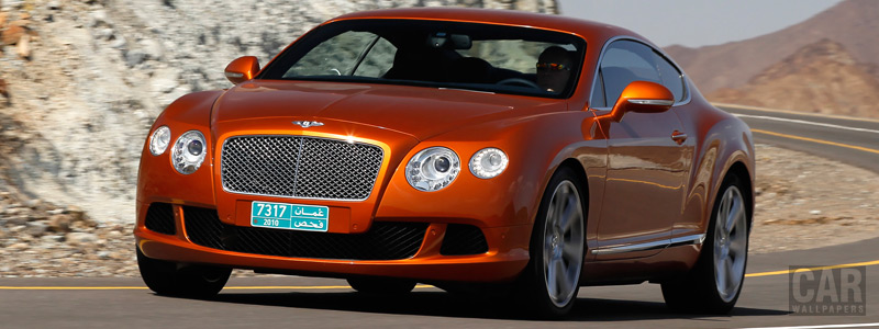  Bentley Continental GT W12 - 2011 - Car wallpapers
