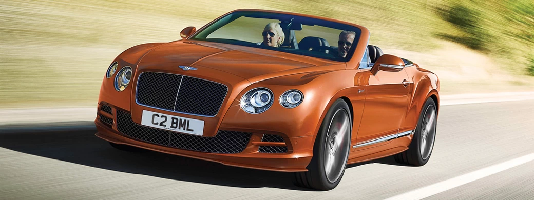   Bentley Continental GT Speed Convertible - 2014 - Car wallpapers