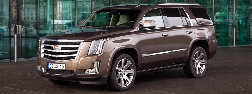   Cadillac Escalade Platinum EU-spec - 2015 - Car wallpapers