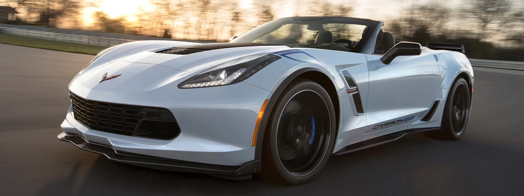  Chevrolet Corvette Grand Sport Carbon 65 Edition Convertible - 2017 - Car wallpapers