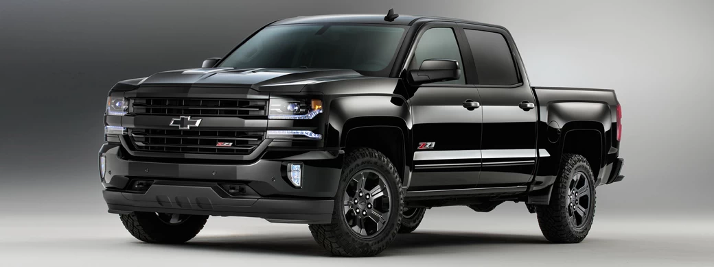   Chevrolet Silverado 1500 Z71 Midnight Edition Crew Cab - 2016 - Car wallpapers