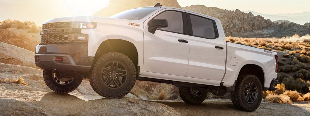   Chevrolet Silverado Custom Z71 Trailboss Crew Cab - 2018 - Car wallpapers