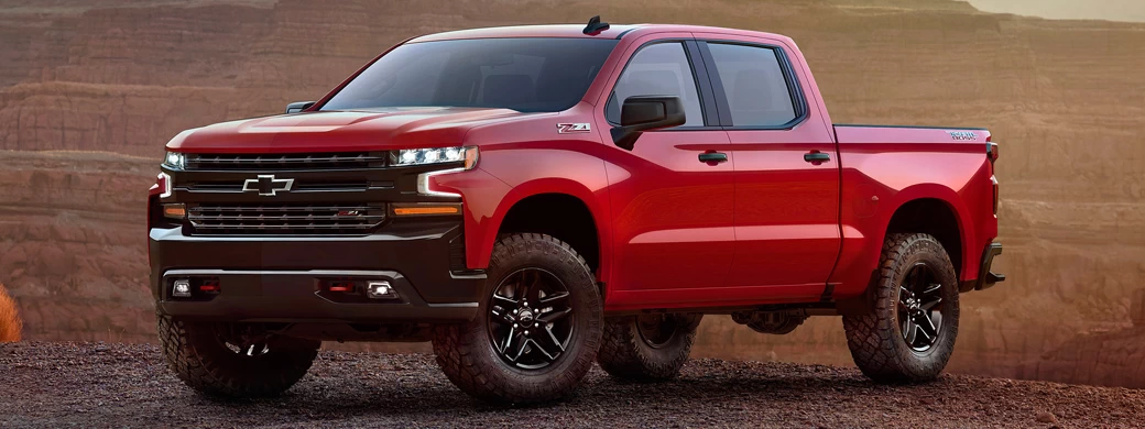   Chevrolet Silverado LT Z71 Trailboss Crew Cab - 2018 - Car wallpapers