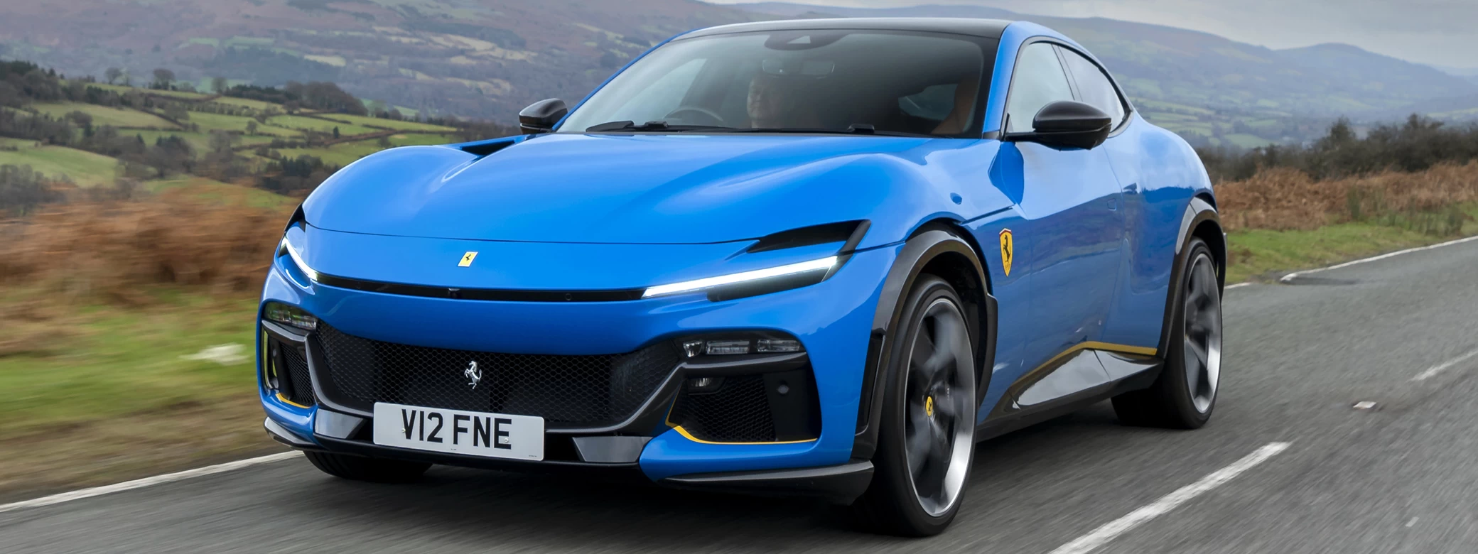 ���� ���������� Ferrari Purosangue UK-spec - 2023 - Car wallpapers