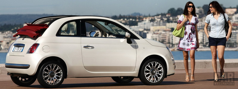 Обои автомобили Fiat 500C - Car wallpapers
