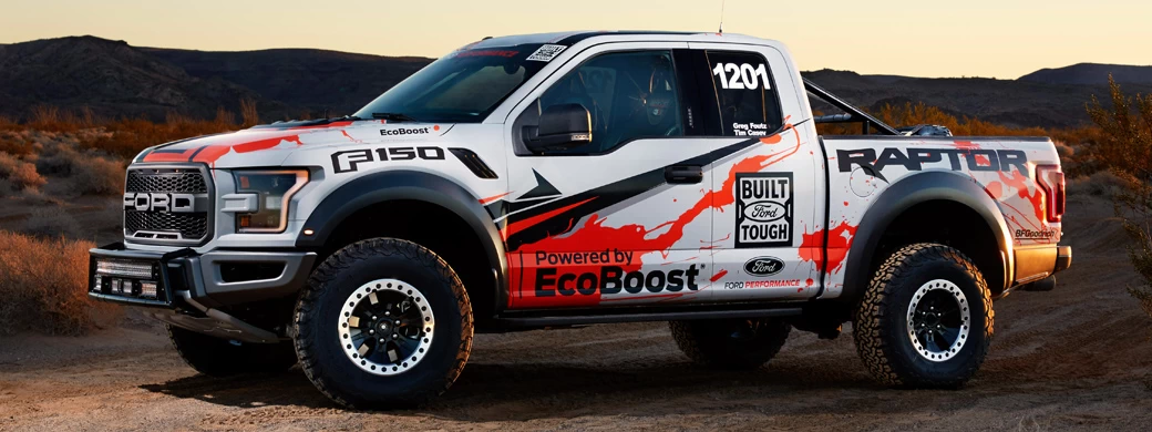   Ford F-150 Raptor Race Truck - 2016 - Car wallpapers