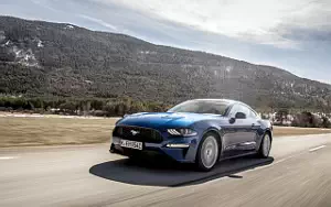   Ford Mustang EcoBoost Fastback (Lightning Blue) EU-spec - 2017