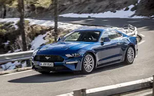   Ford Mustang EcoBoost Fastback (Lightning Blue) EU-spec - 2017
