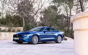   Ford Mustang EcoBoost Fastback (Lightning Blue) EU-spec - 2017