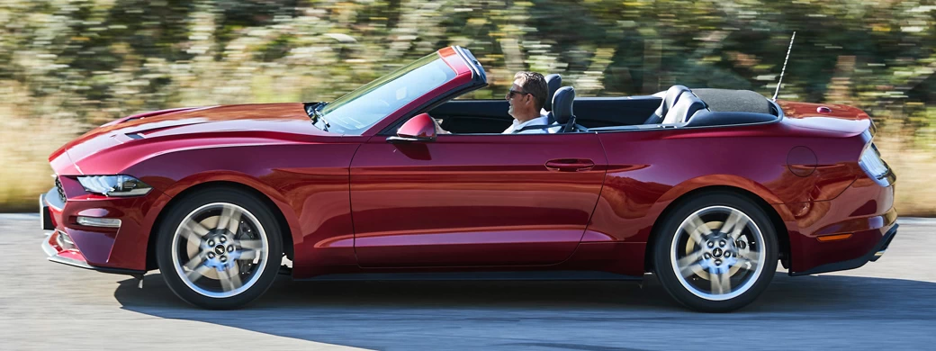   Ford Mustang EcoBoost Convertible EU-spec - 2017 - Car wallpapers
