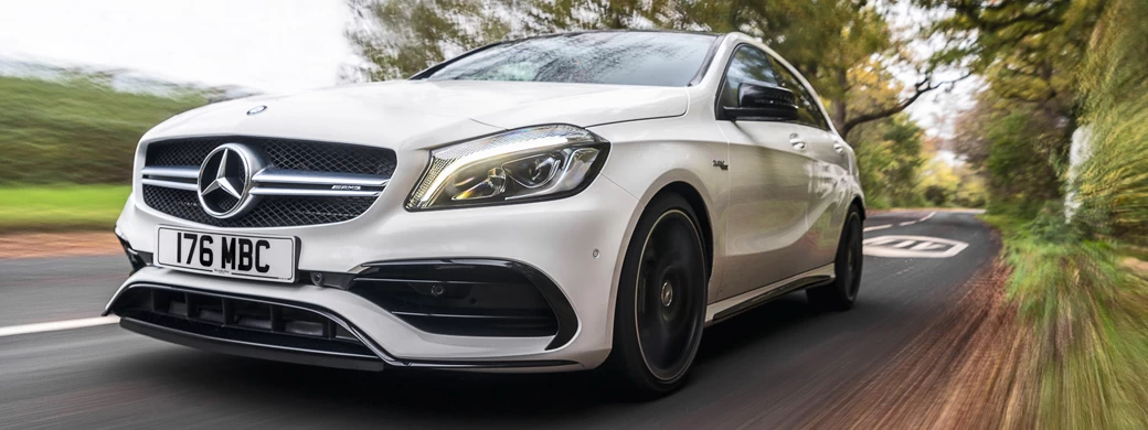   Mercedes-AMG A 45 4MATIC UK-spec - 2015 - Car wallpapers