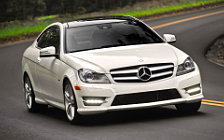   Mercedes-Benz C350 Coupe US-spec - 2012