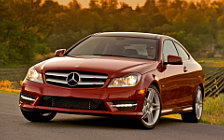   Mercedes-Benz C350 Coupe US-spec - 2012