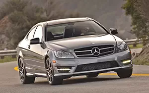   Mercedes-Benz C250 Coupe Sport US-spec - 2013
