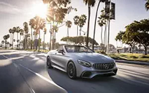  Mercedes-AMG S 63 4MATIC+ Cabriolet US-spec - 2018