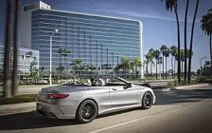   Mercedes-AMG S 63 4MATIC+ Cabriolet US-spec - 2018