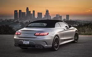   Mercedes-AMG S 63 4MATIC+ Cabriolet US-spec - 2018