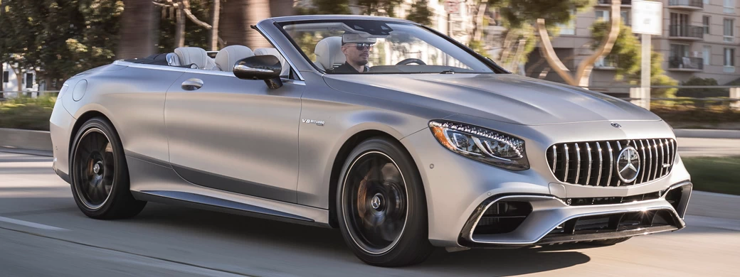   Mercedes-AMG S 63 4MATIC+ Cabriolet US-spec - 2018 - Car wallpapers