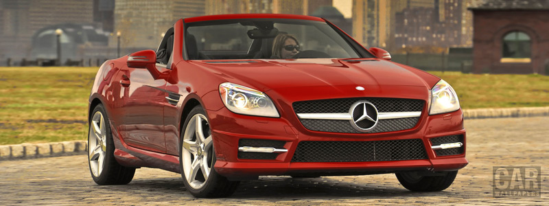   Mercedes-Benz SLK350 AMG Sports Package US-spec - 2012 - Car wallpapers