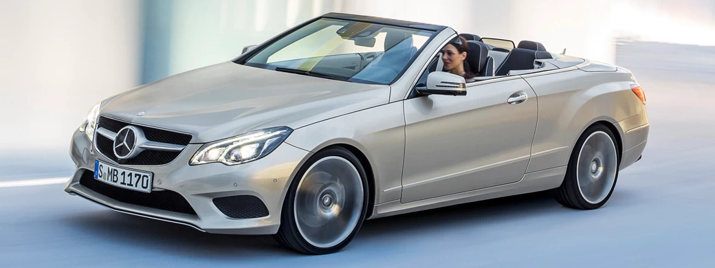  Mercedes-Benz E350 BlueTEC Cabriolet - 2013 - Car wallpapers
