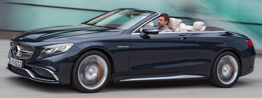   Mercedes-AMG S 65 Cabriolet - 2016 - Car wallpapers