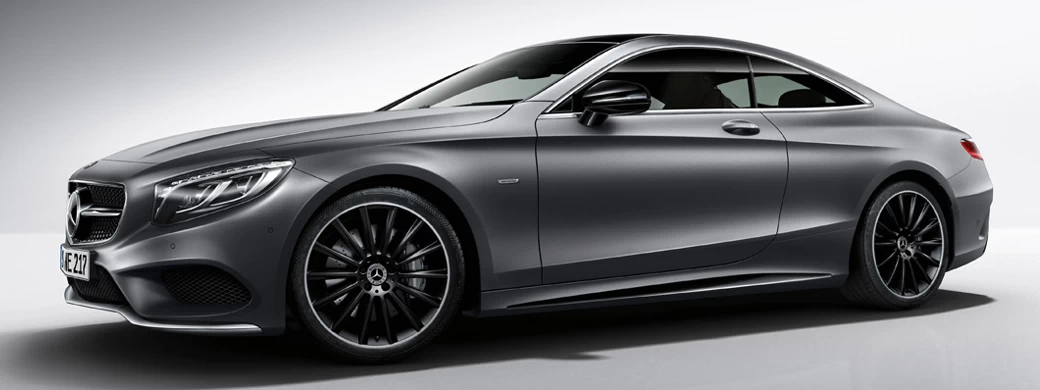   Mercedes-Benz S-class Coupe Night Edition - 2017 - Car wallpapers