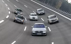   Mercedes-Benz S-class Historic model range - 2020