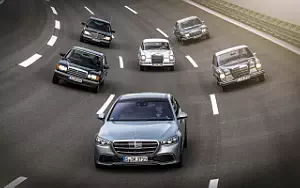   Mercedes-Benz S-class Historic model range - 2020