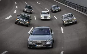   Mercedes-Benz S-class Historic model range - 2020