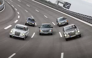   Mercedes-Benz S-class Historic model range - 2020