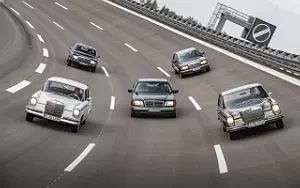   Mercedes-Benz S-class Historic model range - 2020