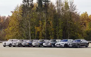   Mercedes-Benz S-class Historic model range - 2020