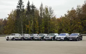   Mercedes-Benz S-class Historic model range - 2020