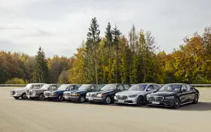   Mercedes-Benz S-class Historic model range - 2020