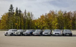   Mercedes-Benz S-class Historic model range - 2020