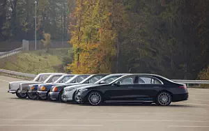   Mercedes-Benz S-class Historic model range - 2020