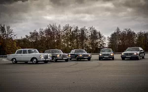   Mercedes-Benz S-class Historic model range - 2020