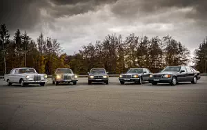   Mercedes-Benz S-class Historic model range - 2020