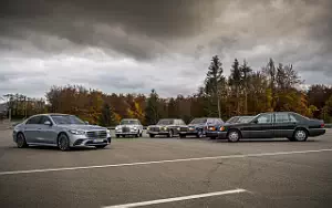   Mercedes-Benz S-class Historic model range - 2020