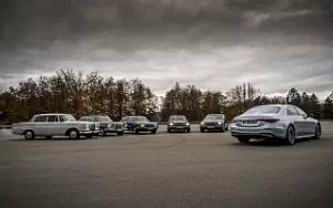   Mercedes-Benz S-class Historic model range - 2020