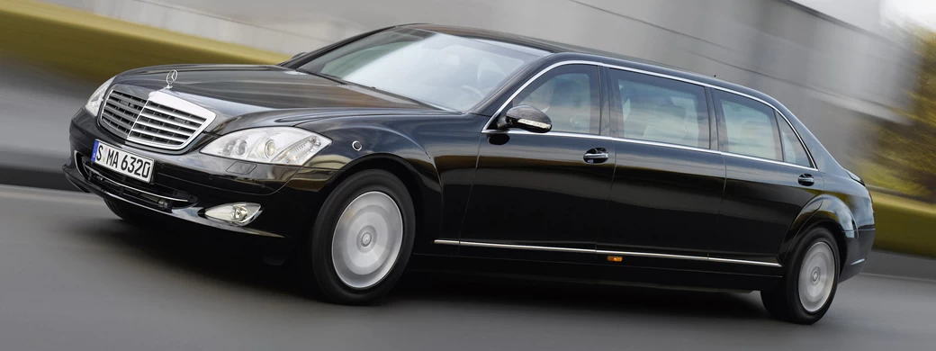   Mercedes-Benz S600 Pullman Guard - 2008 - Car wallpapers