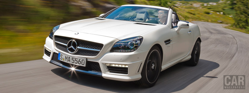   Mercedes-Benz SLK55 AMG - 2011 - Car wallpapers