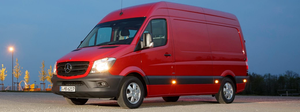  Mercedes-Benz Sprinter Panel Van Medium High Roof - 2013 - Car wallpapers