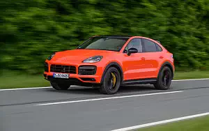  Porsche Cayenne Turbo Coupe (Lava Orange) - 2019