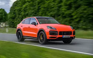  Porsche Cayenne Turbo Coupe (Lava Orange) - 2019
